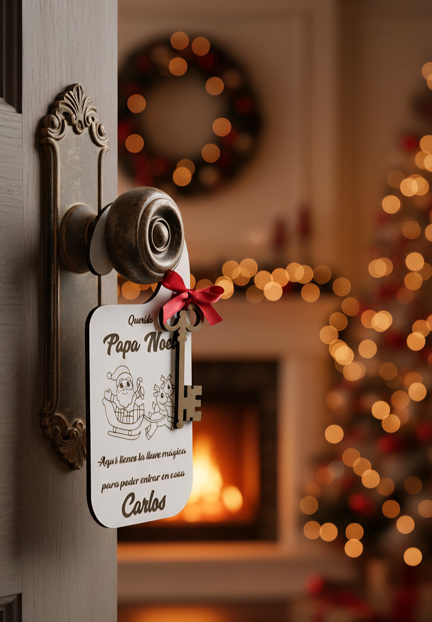 Llave mágica Papá Noel