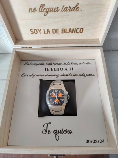 Personalized watch box