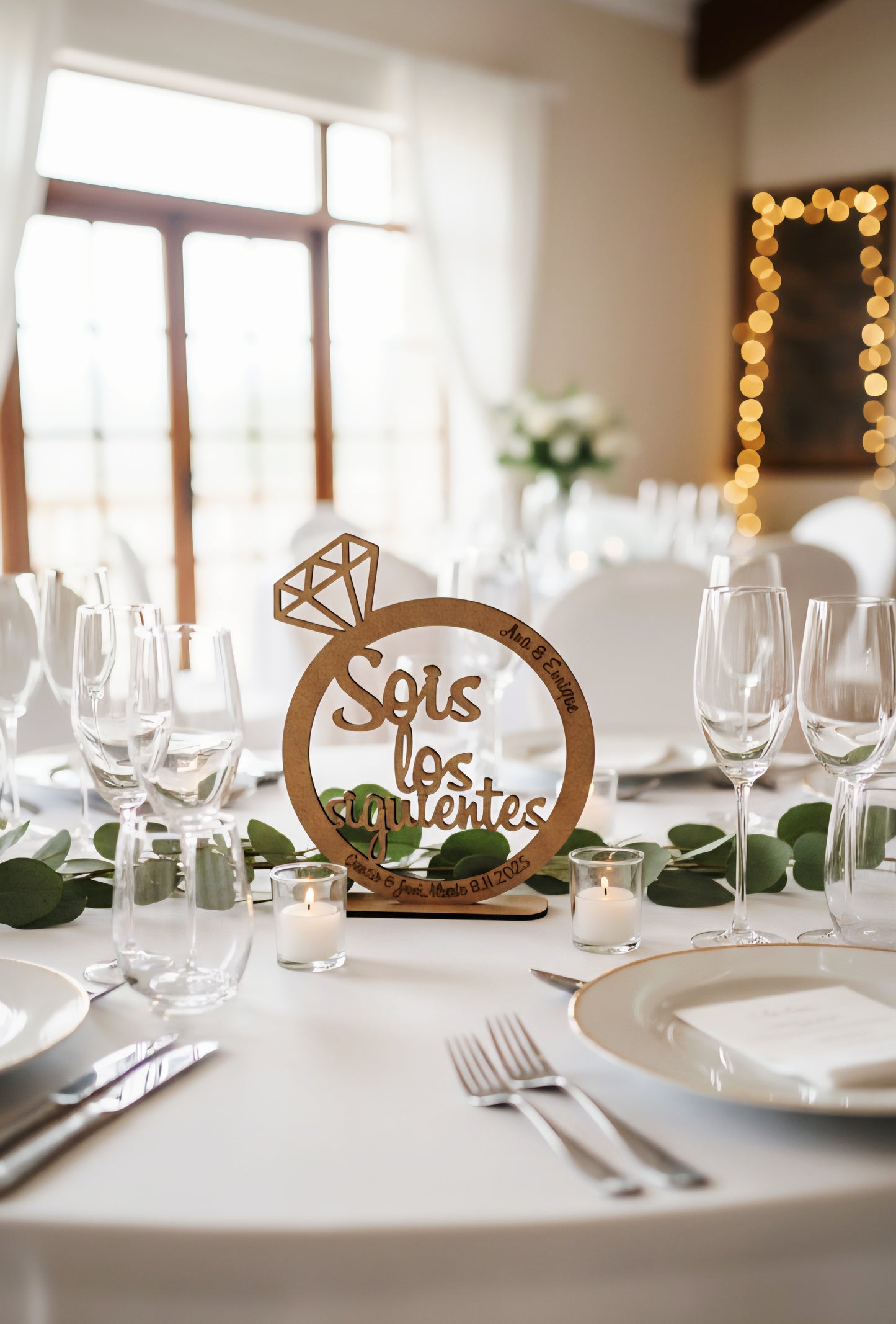 Anillo "Sois los Siguientes" Personalizado