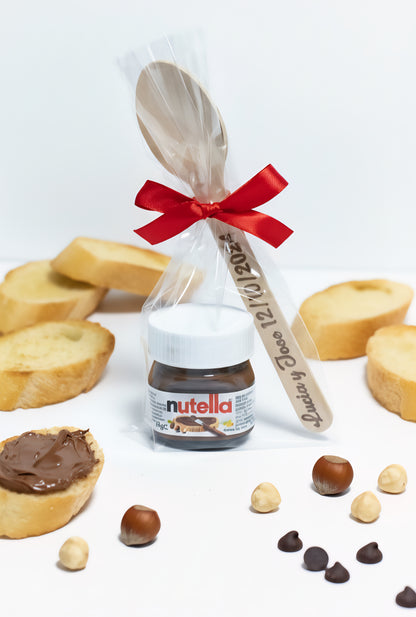 Nutella+cuchara personalizada