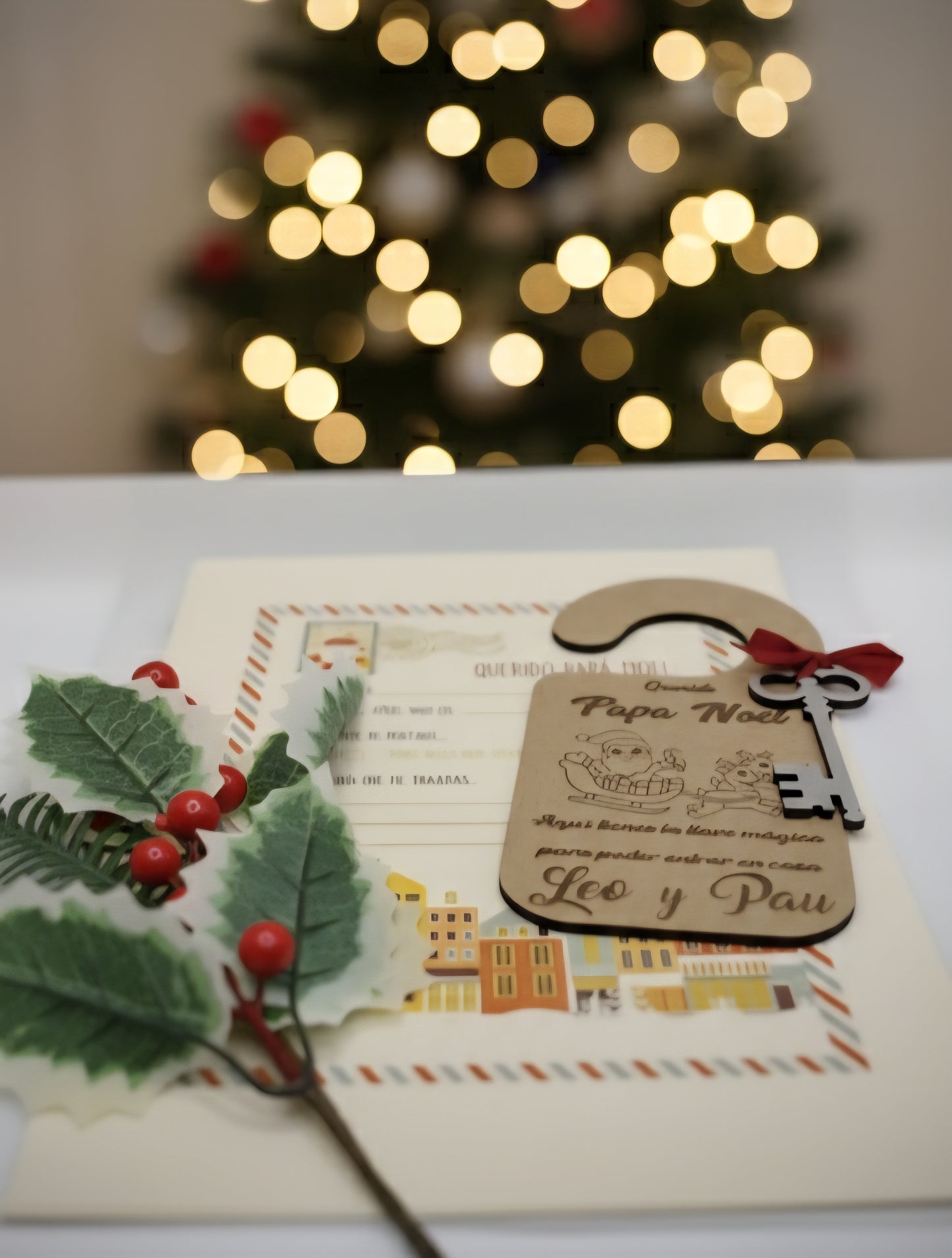 Llave mágica Papá Noel