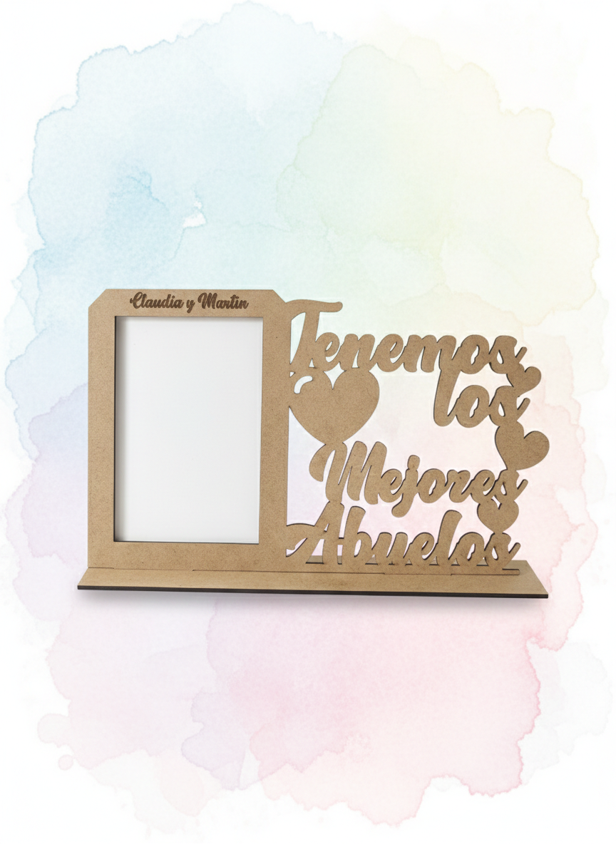 Marco de fotos mejores abuelos