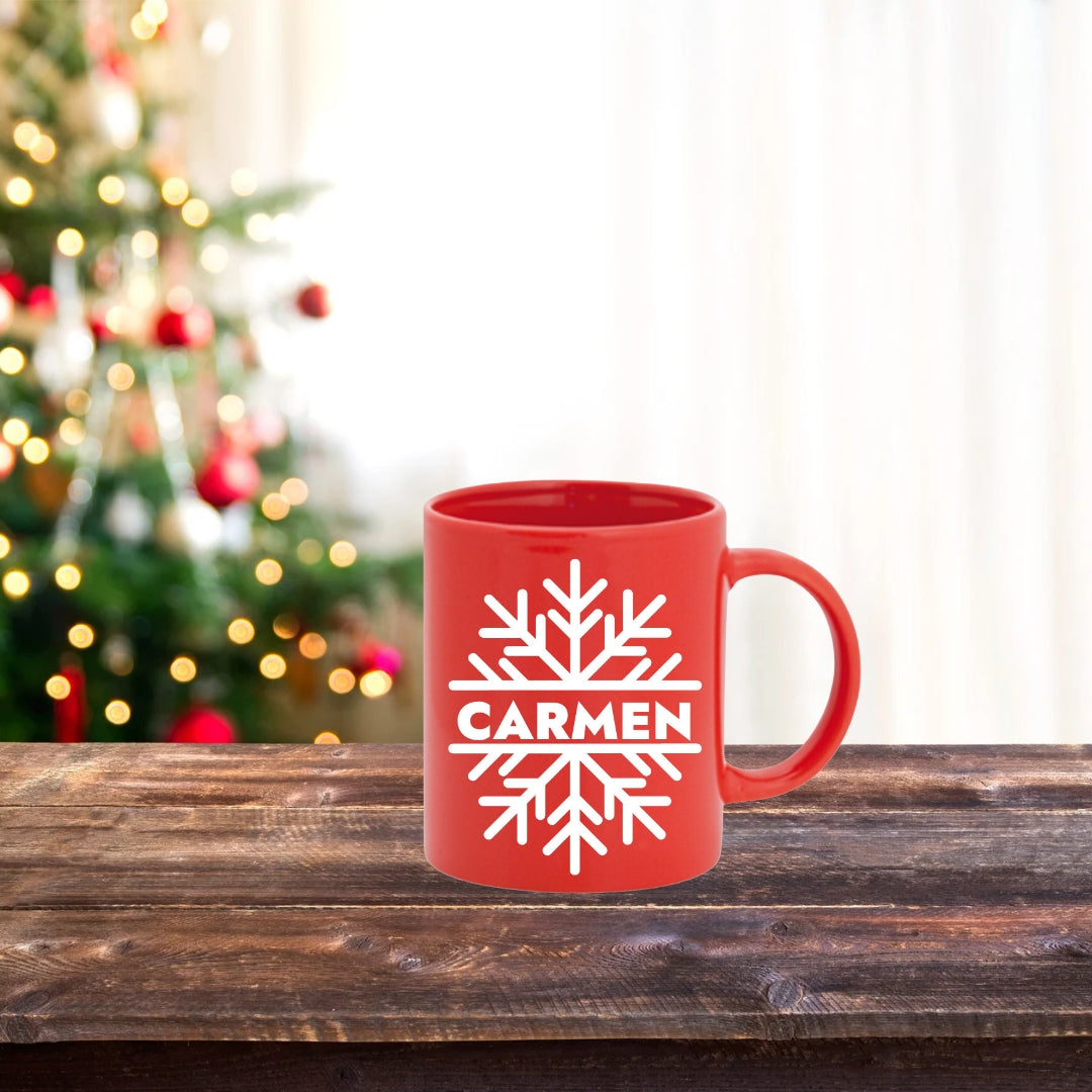 Personalized Christmas mug