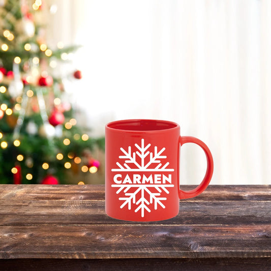 Personalized Christmas mug