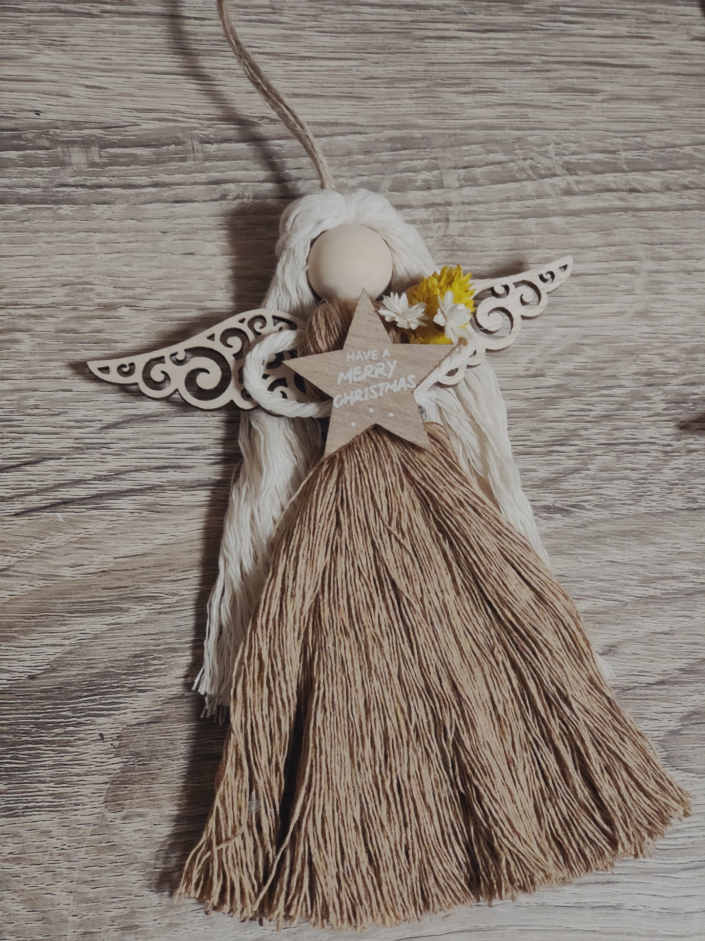 Macramé doll