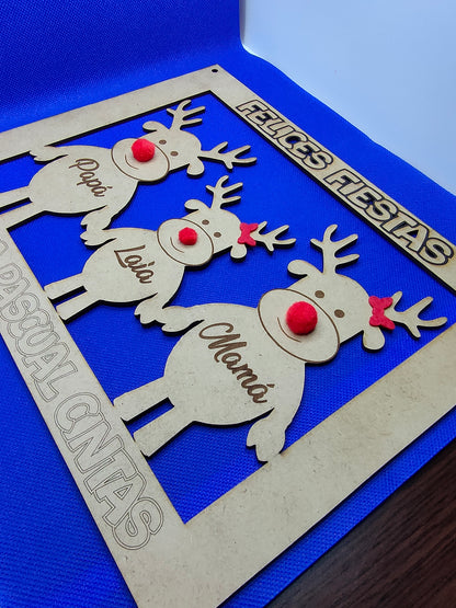 Reindeer painting