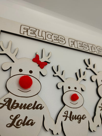Reindeer painting