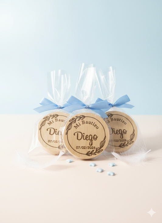 Abrebotellas de Bambú Personalizados