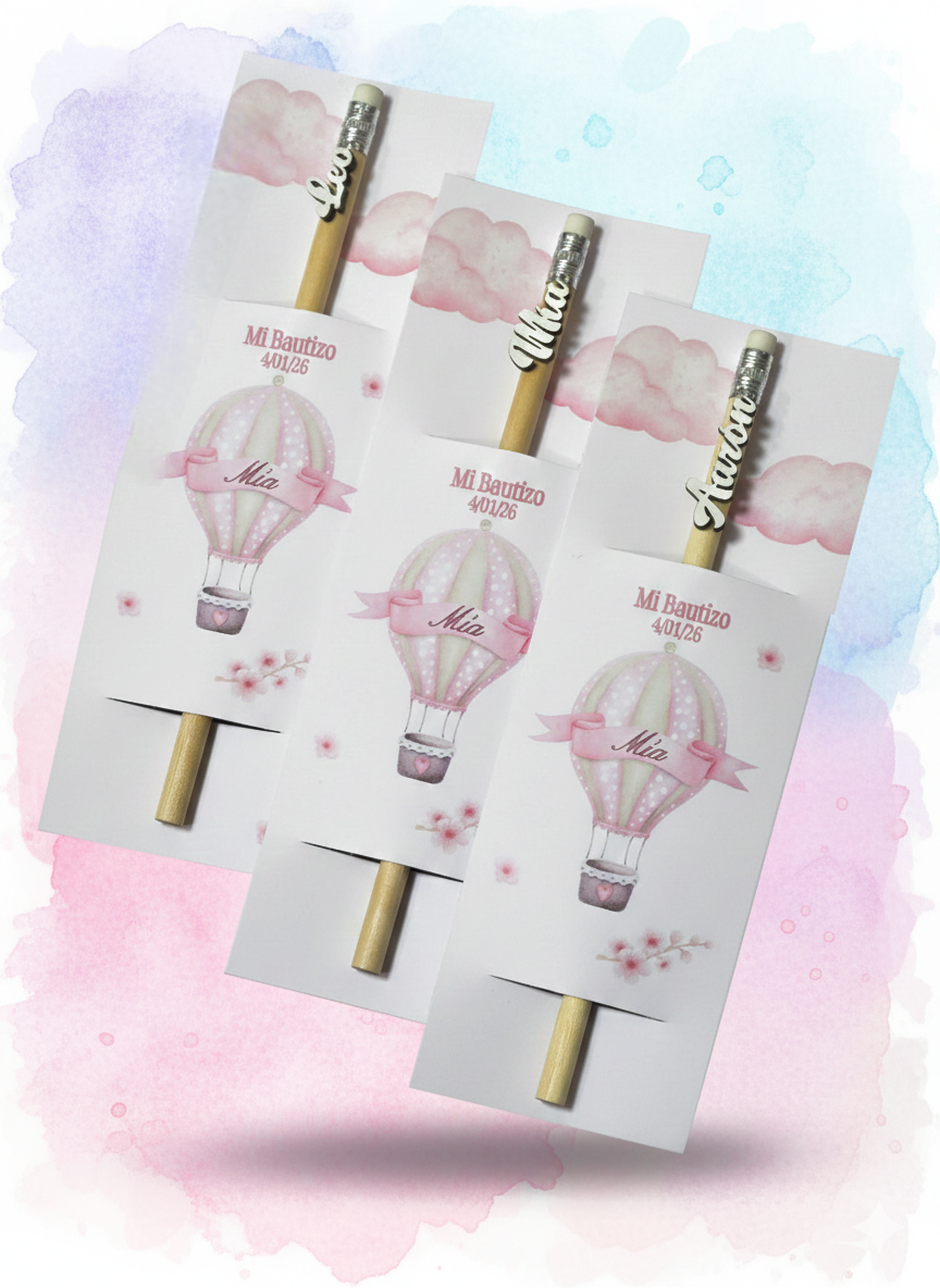 Lápices de Madera Personalizados para Eventos y Regalos