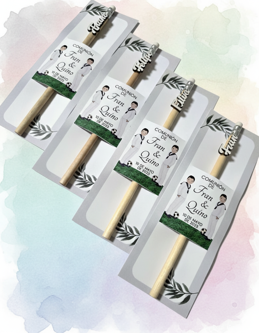 Lápices de Madera Personalizados para Eventos y Regalos