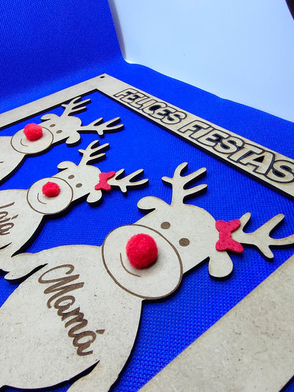 Reindeer painting