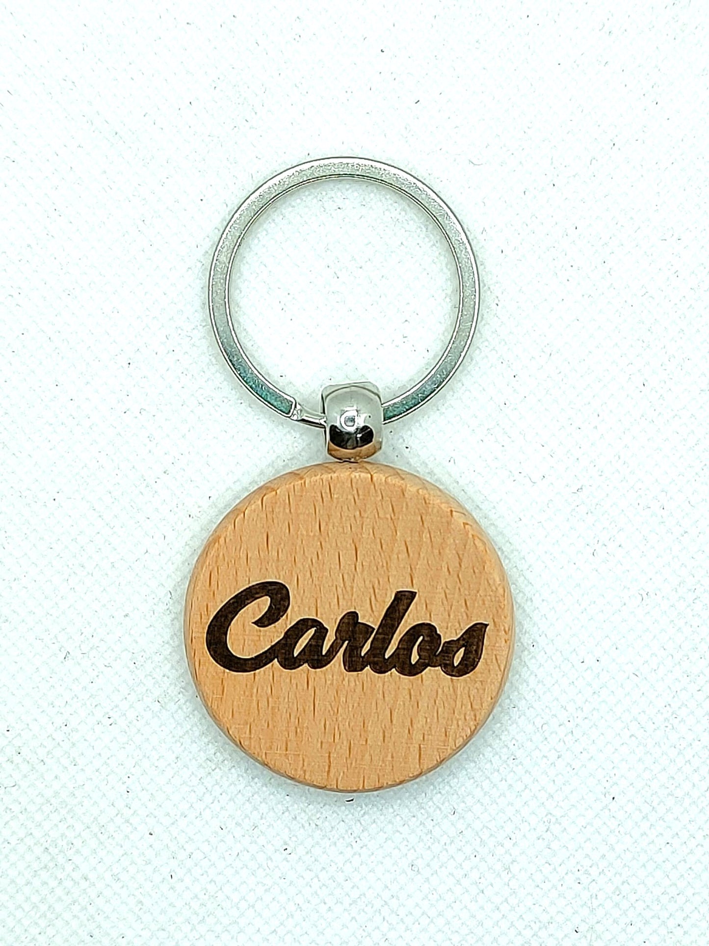 Round keychain