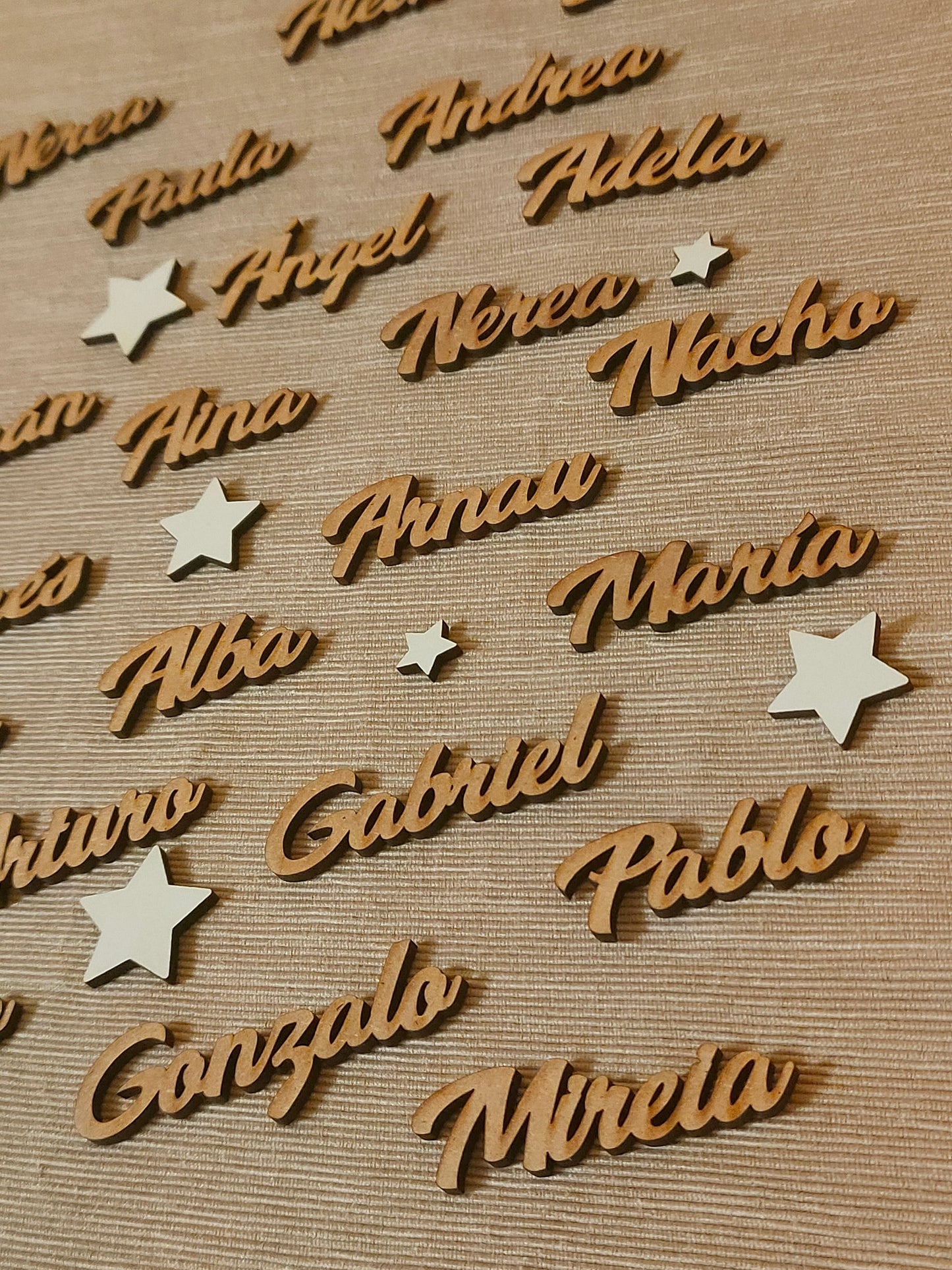 Marcasitios de madera personalizados
