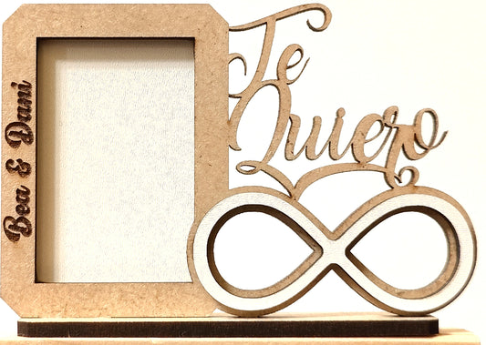 I LOVE YOU INFINITELY photo frame